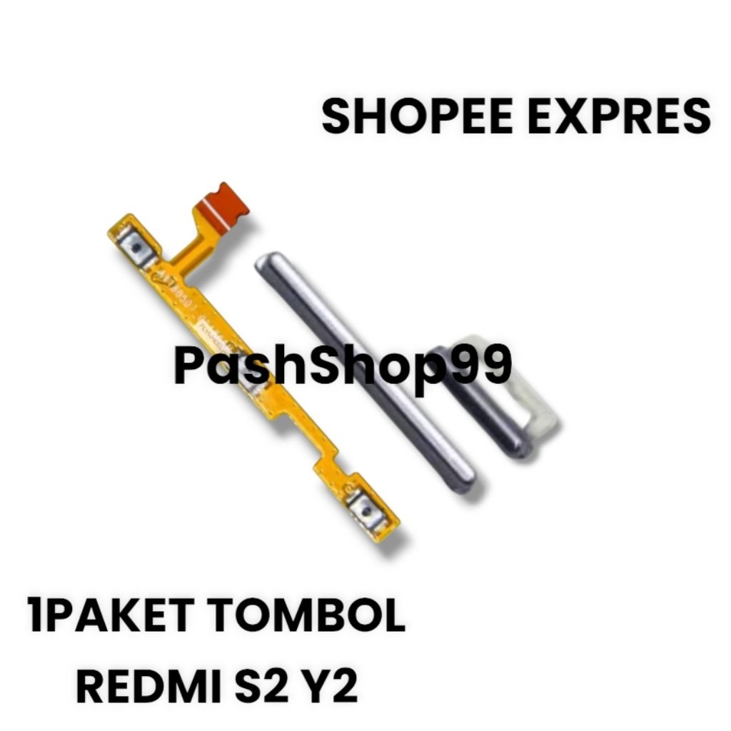 Flexible One Off Volume Tombol On Off Volume Redmi S2 Y2 1Paket