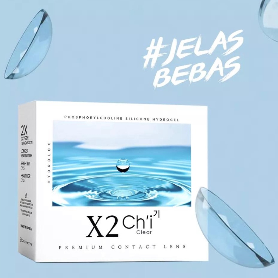 New  SOFTLENS X2 CHI CLEAR 142 MM BY X2 FREE LENSCASE  SOFLEN  SOFLENS  SOFTLEN  X2 CHI CLEAR  X2 CH