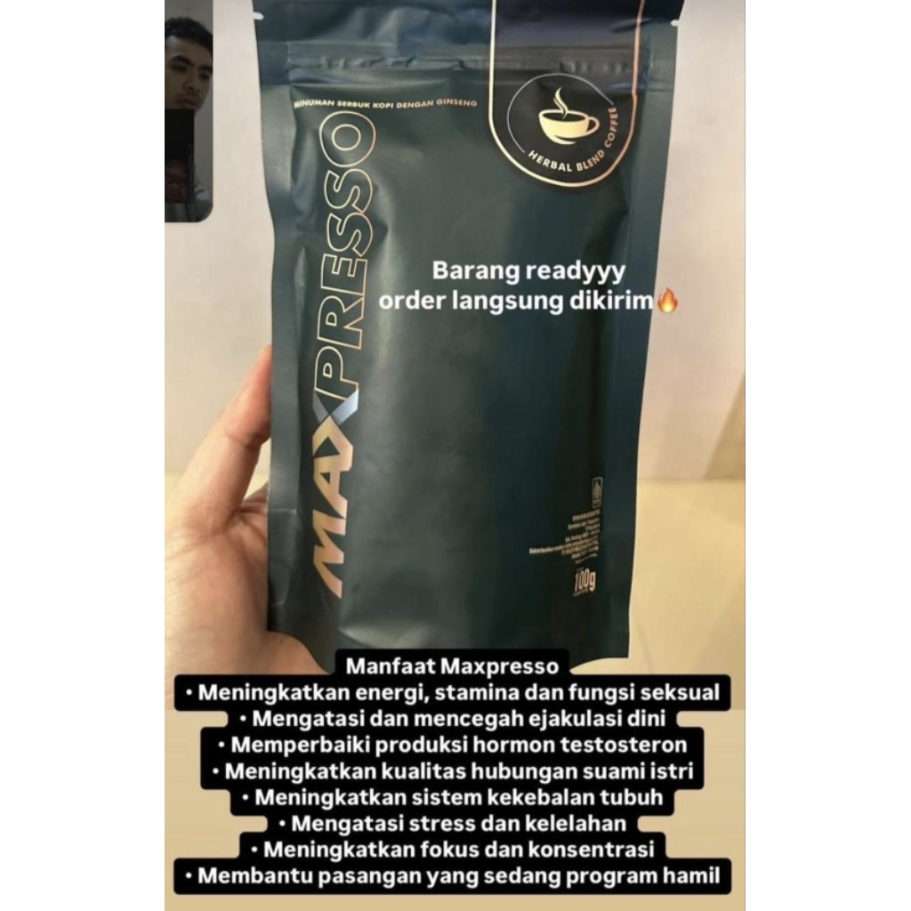 

Maxpresso Kopi Stamina pria