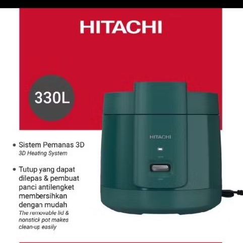 RICE COOKER HITACHI RZ-L18MM: 2 LITER/400 WATT