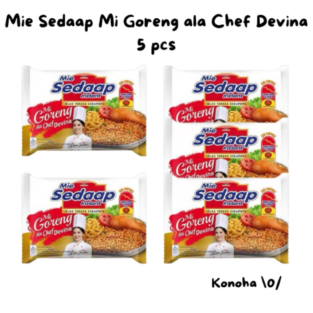 

Mie Sedaap Ala Chef Devina 5pcs