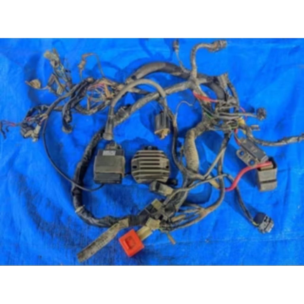 KABEL BODY + ECU + KIPROK SIAP PAKAI MOTOR YAMAHA VIXION OLD 3C1 BARANG ORIGINAL COPOTAN
