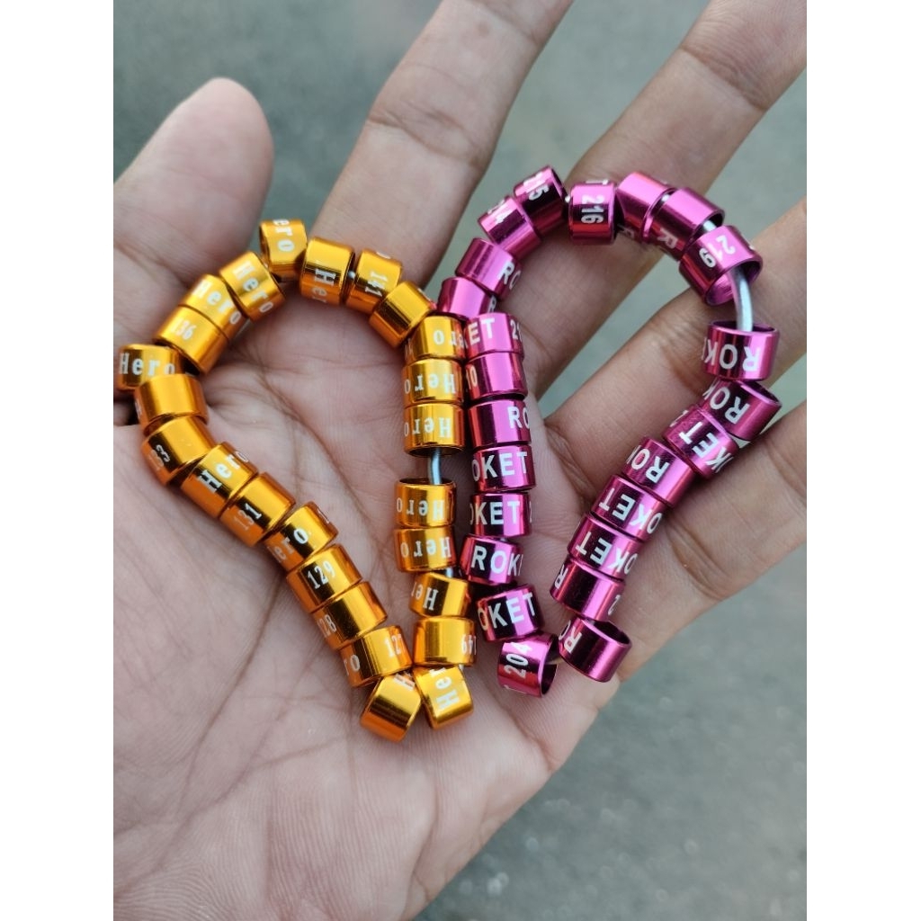 ring gelang kaki burung merpati aksesoris penanda burung merpati