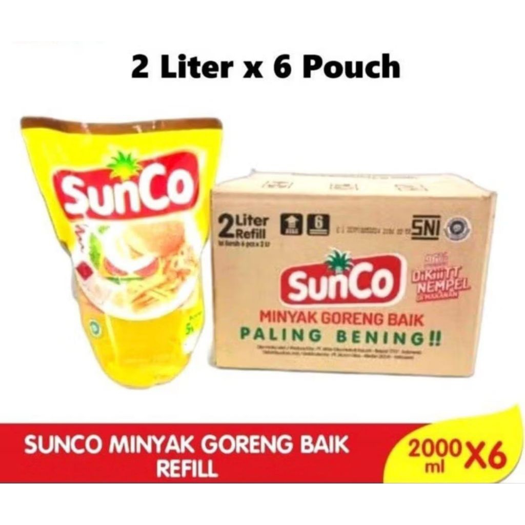 

MINYAK SUNCO 2ltr PERDOS isi 6