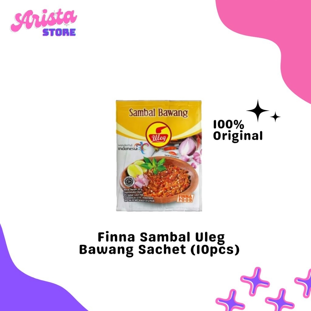 

Finna Sambal Uleg Bawang isi 10pcs