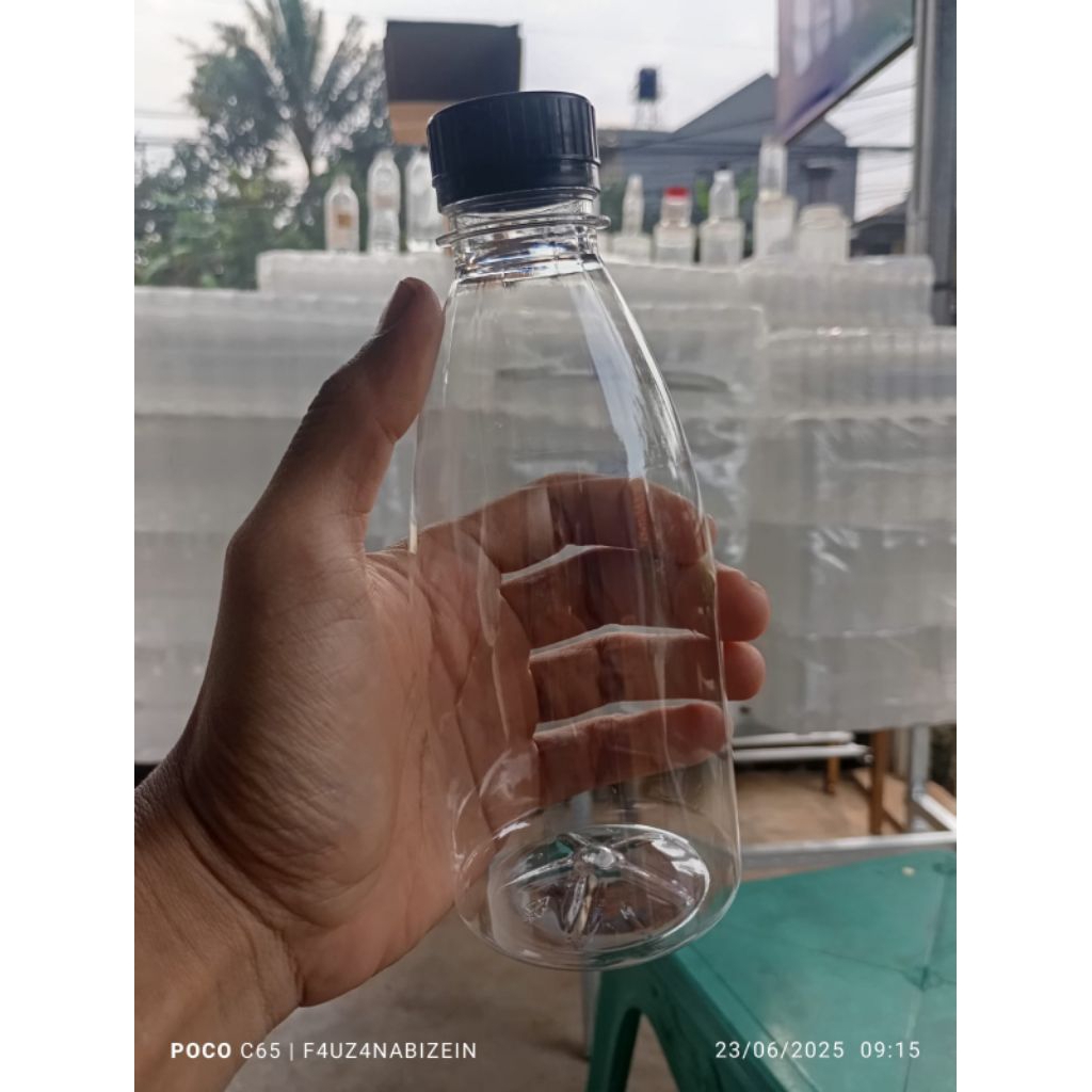 Botol 350ml / Botol Plastik 350ml / Botol Cantik 350ml