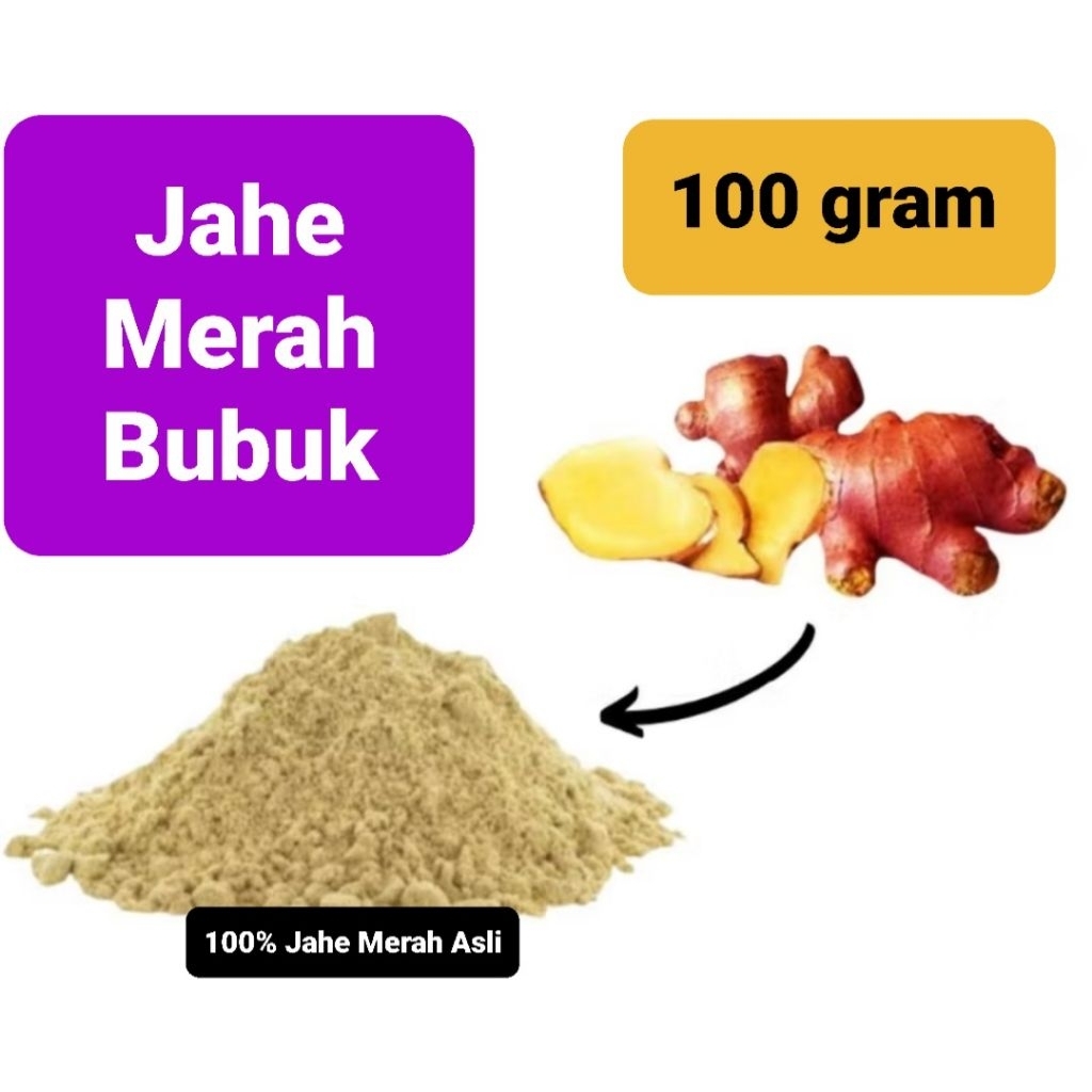 

Jahe Merah Bubuk 100 gram