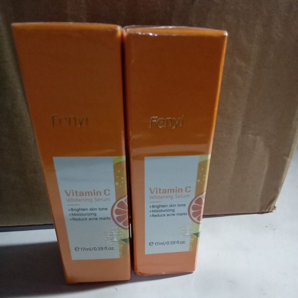 Vitamin C Whitening Serum 17 ml dari Fenyi per 2 pcs // ED :  Agustus 2027