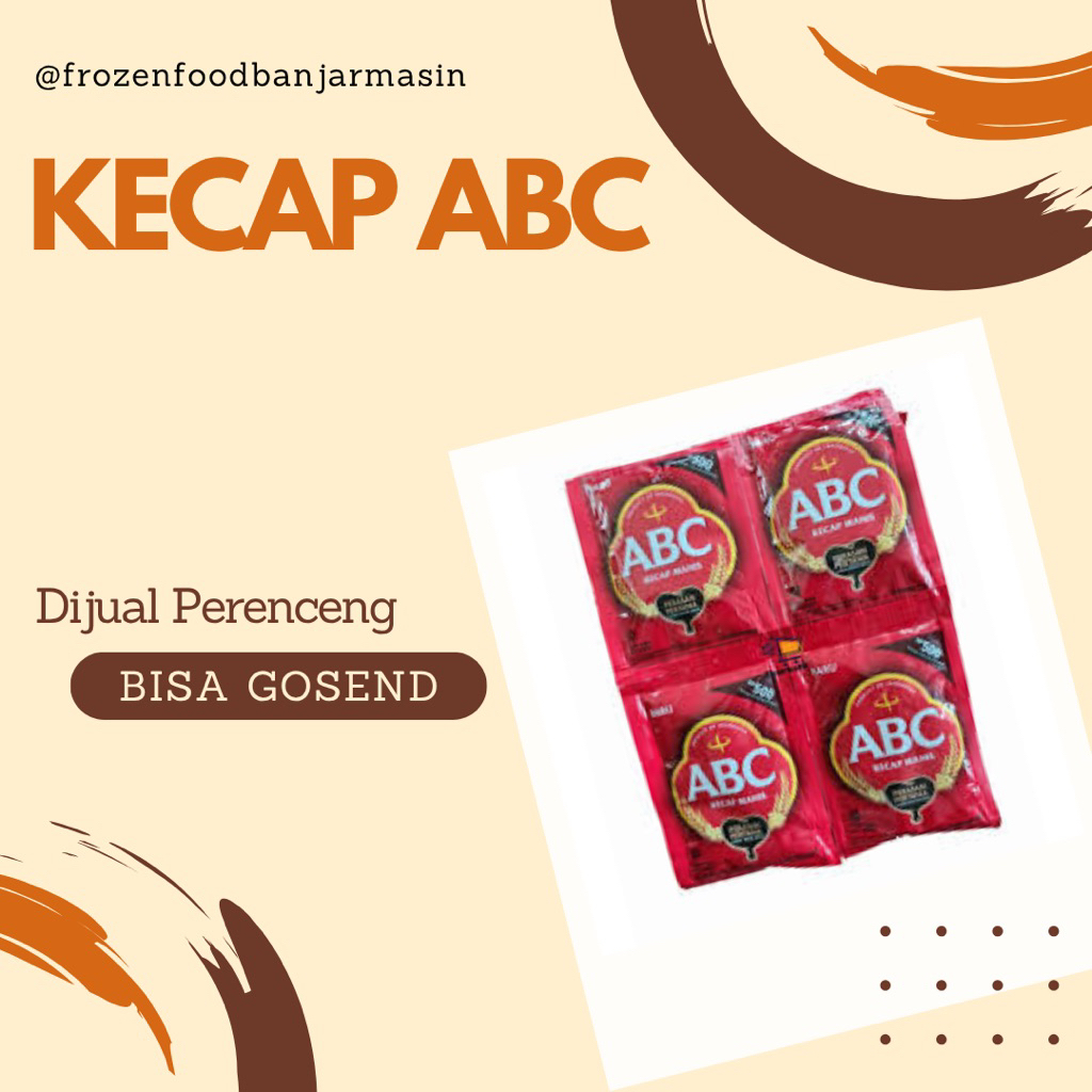 

Kecap ABC Renceng | Kecap Manis | Frozen Food Banjarmasin