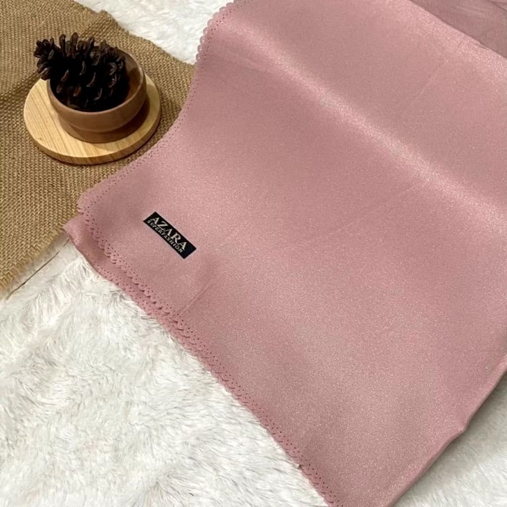 Hijab segi empat sinar glamour azzahra lassercut//sinar glamour azzahra//lassercut premium