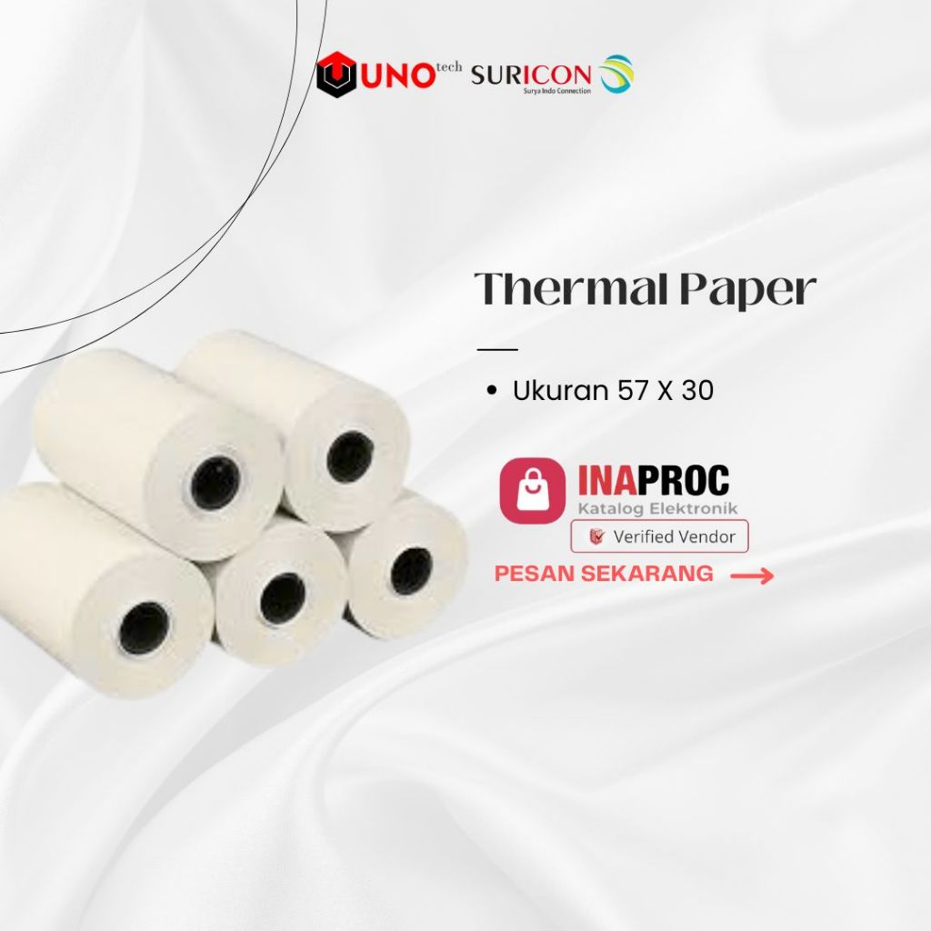 

Thermal Paper size 57 X 30