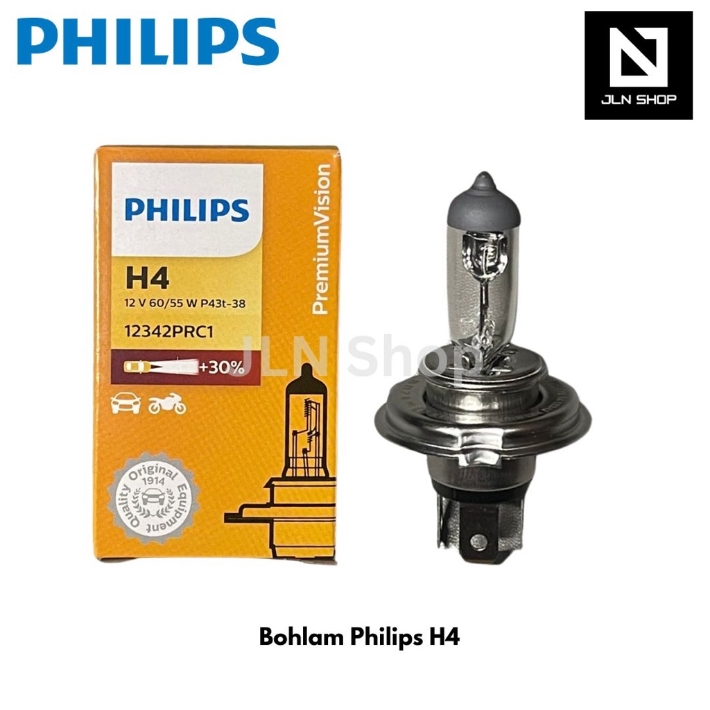Bohlam Philips H4 60/55 W Original