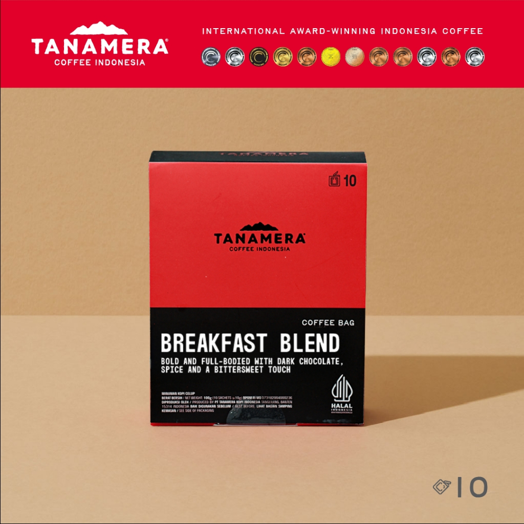 

TANAMERA COFFEE – Breakfast Blend Coffee Bag
