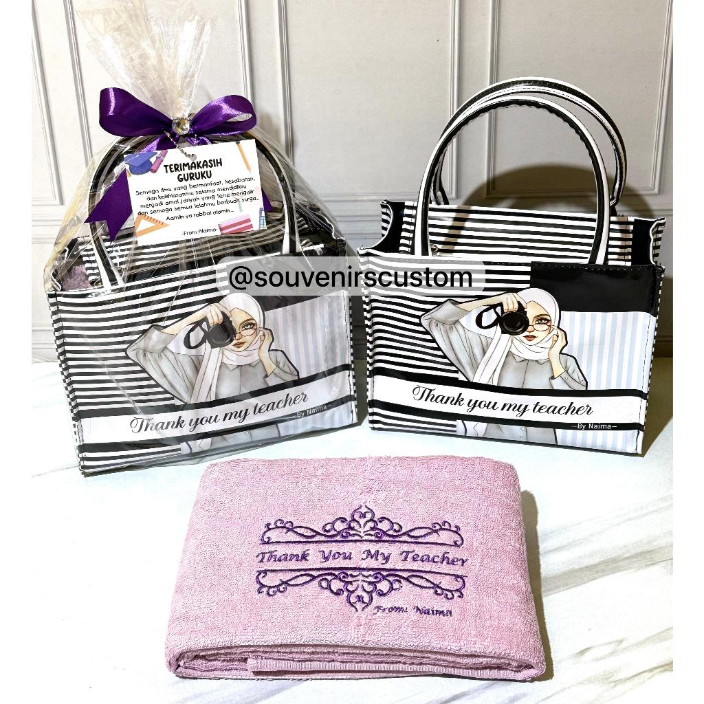 Hampers guru/Souvenir guru/Hadiah guru/kado perpisahan/souvenir perpisahan/souvenir custom/hadiah cu