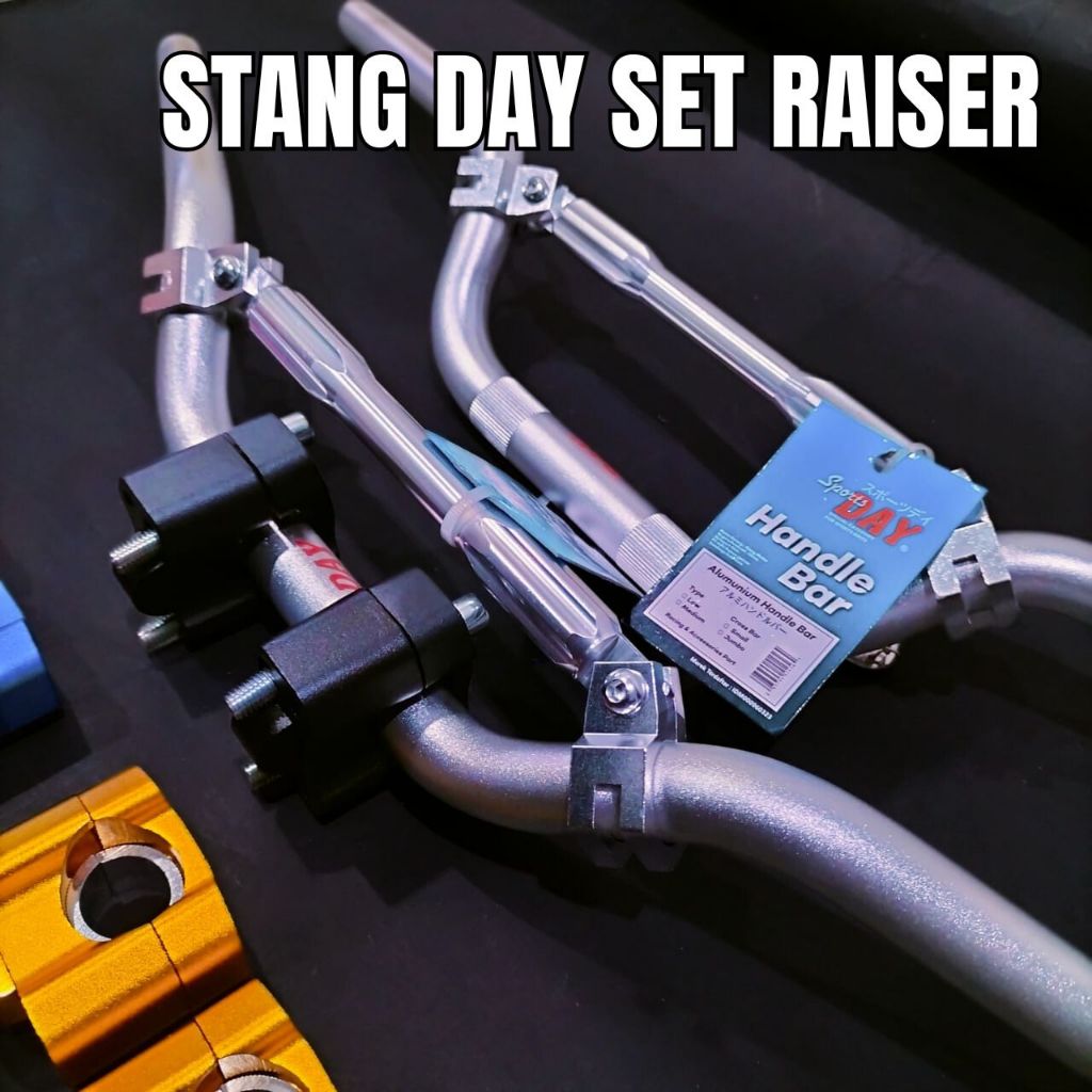 Stir stang day set raiser peninggi stir medium low palang medium import ninja CB Herex RXK GL Tiger