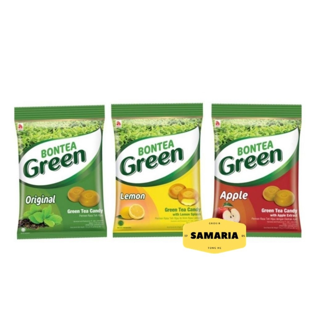 

Permen Teh Bontea Green Kemasan Bag 135 Gram All Varan (Isi 50 Pcs)