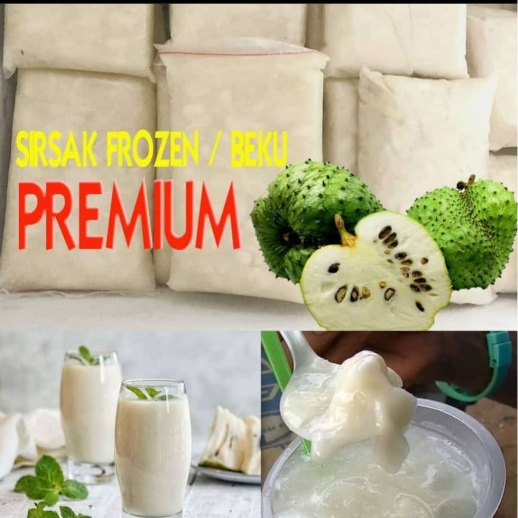 

Sirsak Frozen 1kg