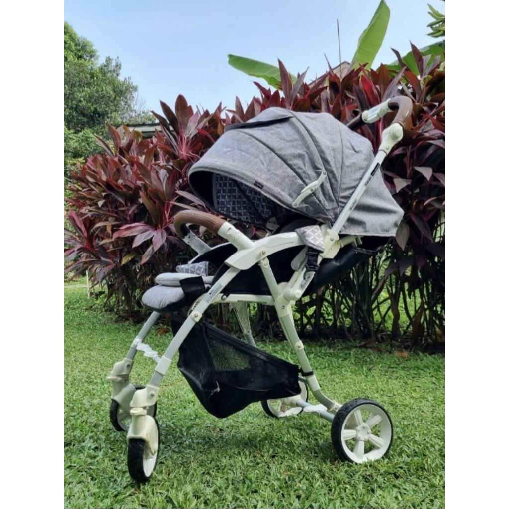 Jual Murah Stroller Cocolatte Capella Cony Grey