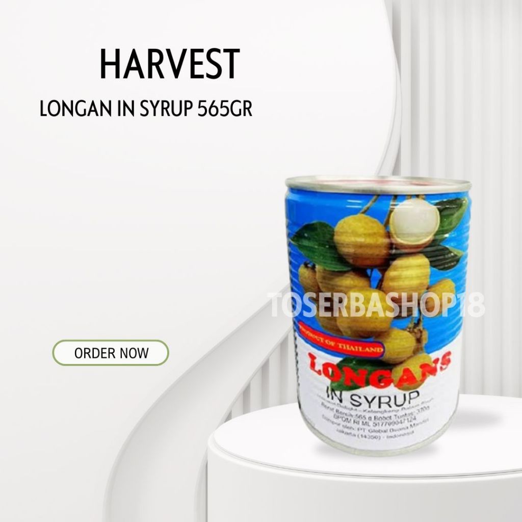 

Longan Kaleng HARVEST DELIGHT / Longans in Syrup / Lengkeng Kaleng 565GR