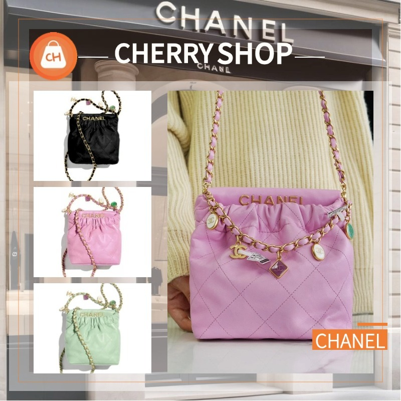 Tas Chanel Chanel 23P, tas serut model bucket /  tas selempang AS3793