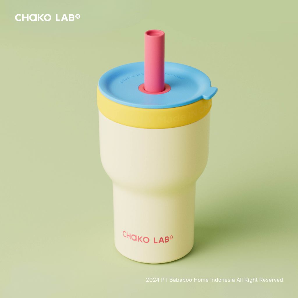 CHAKO LAB PangPang Cup Double Layer 570ml / 600ml - Lemon Berry