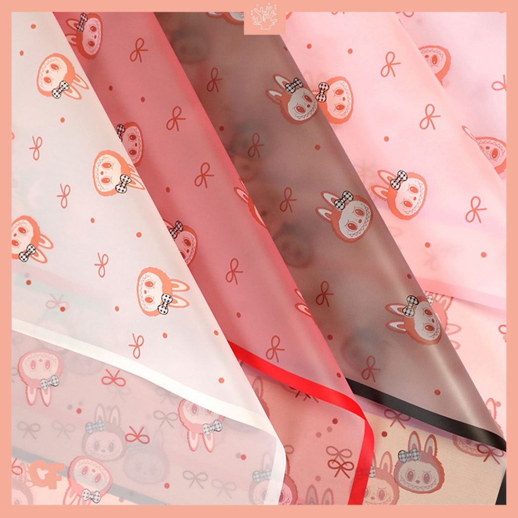 

Kertas Bunga Buket Transparan Karakter Labuubu Flower Wrapping Paper Frame Cellophane KB85