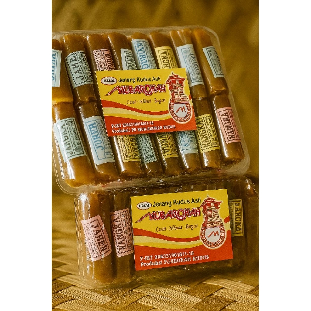 

Jenang Kudus Mubarokah Aneka Rasa, Kini Hadir dalam Beragam Varian kemasan palstik 1kg