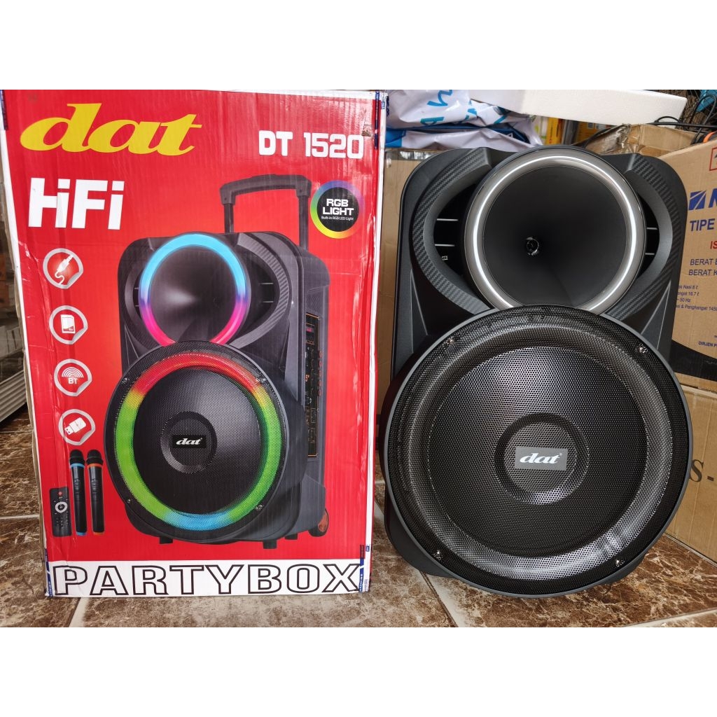 speaker dat DT 1520 speaker 15 inc bluetooth