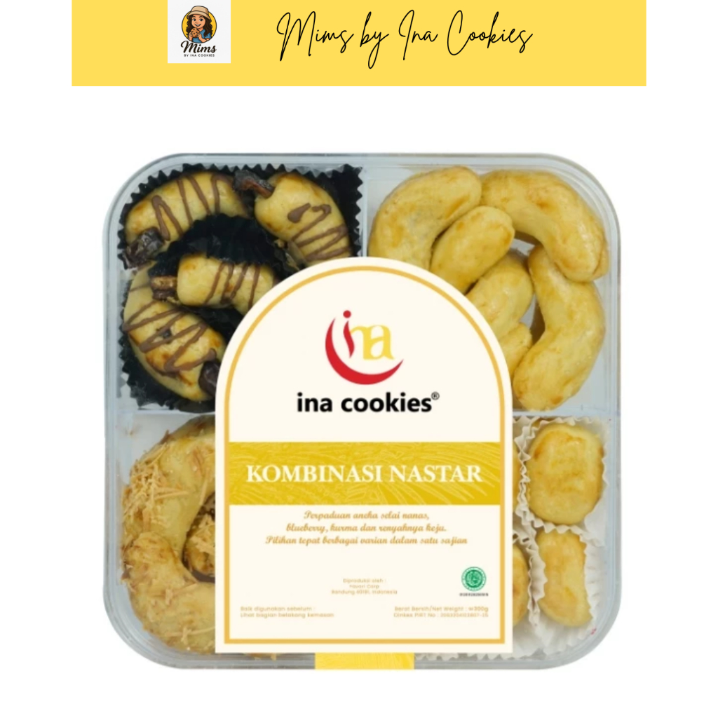 

Kombinasi Nastar by Ina Cookies