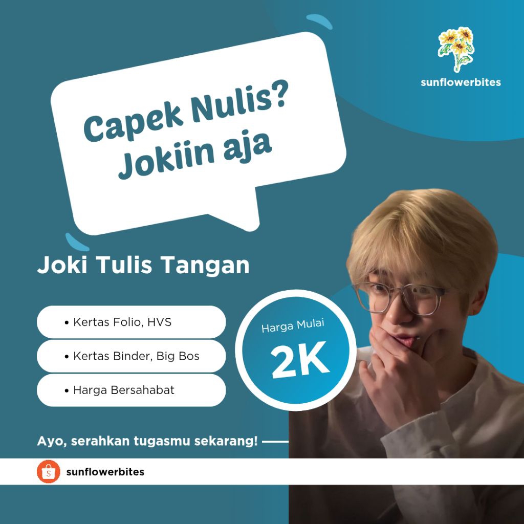 

Jasa Tulis Tangan di Kertas Folio/HVS