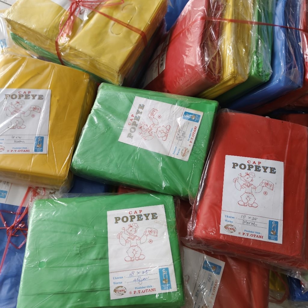 Plastik Shopping Bag Popeye