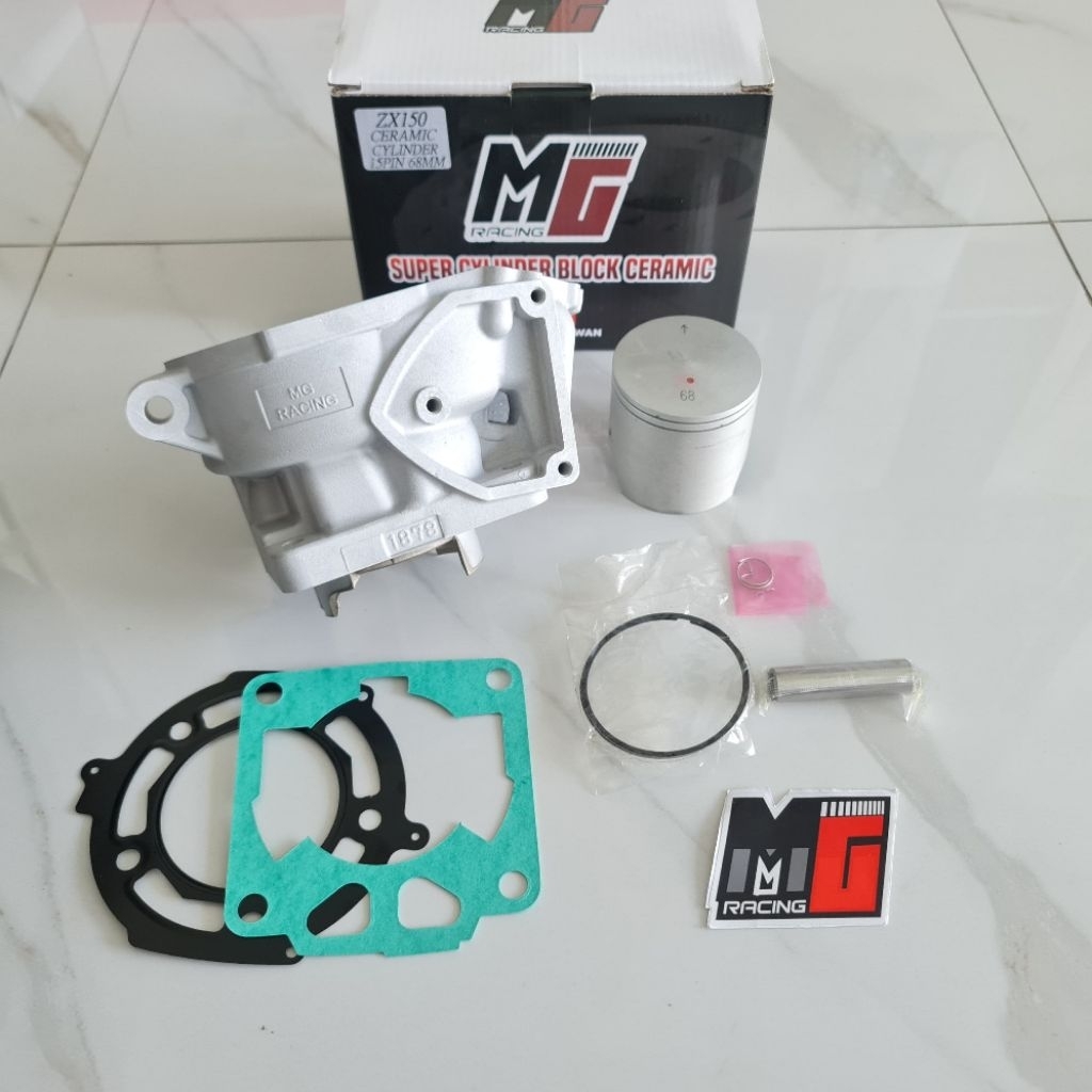 BLOK NINJA R/RR 68 MM PIN 15 CERAMIC ORIGINAL TAIWAN MG RACING