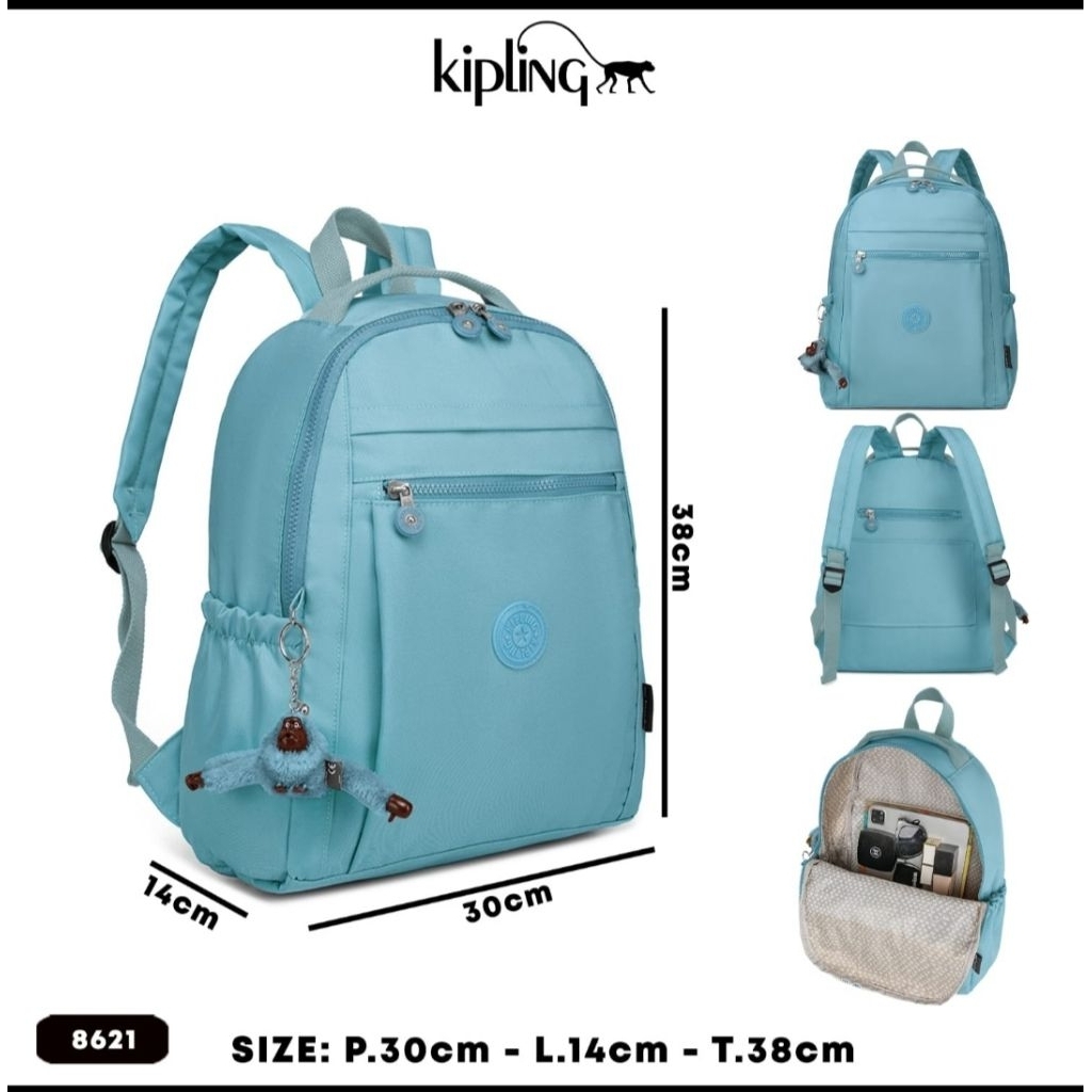 Tas Ransel Kipling 8621 Bahan Nylon waterproof