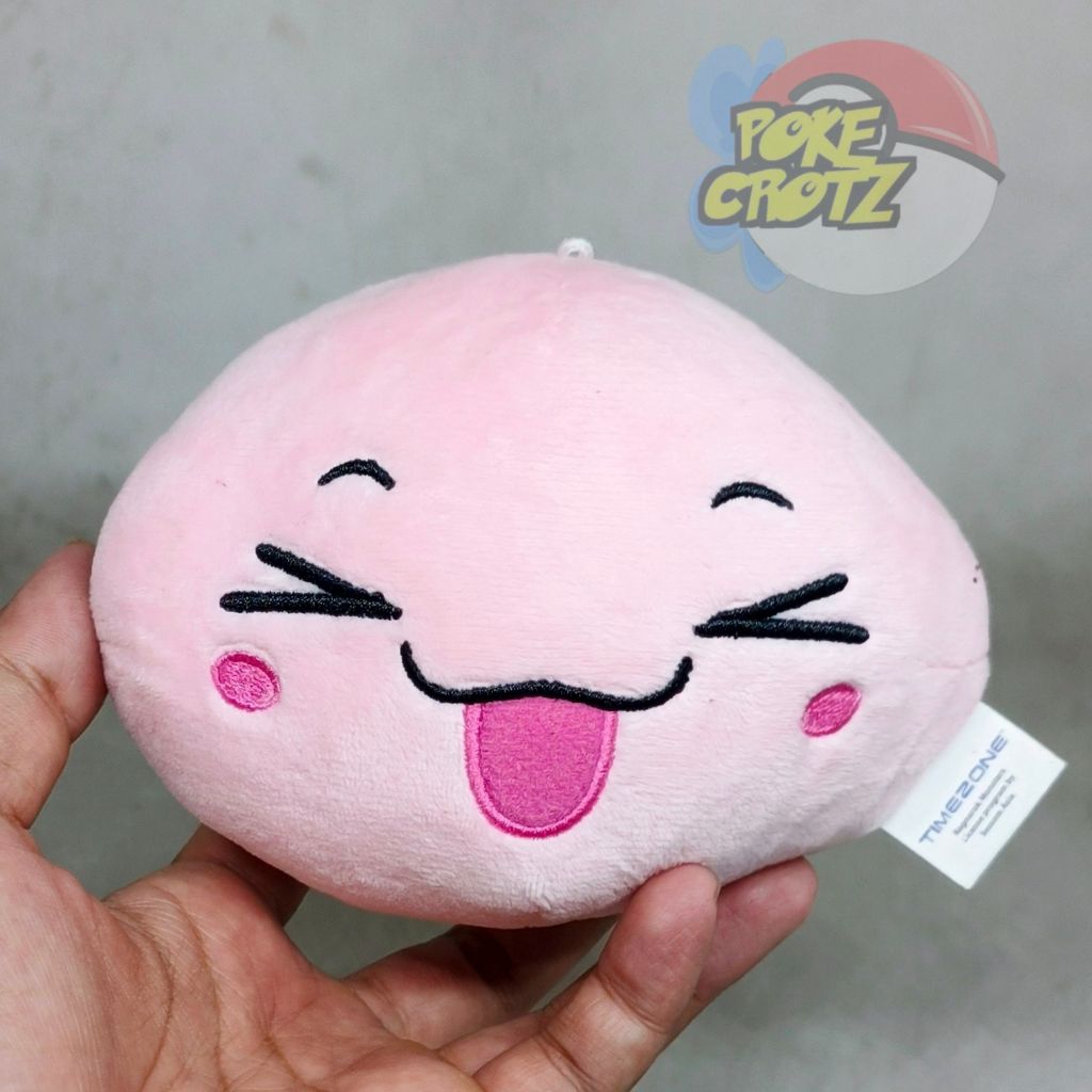 Boneka game online RO Monsters poring keychain gantungan kunci timezone Plush Doll 10cm