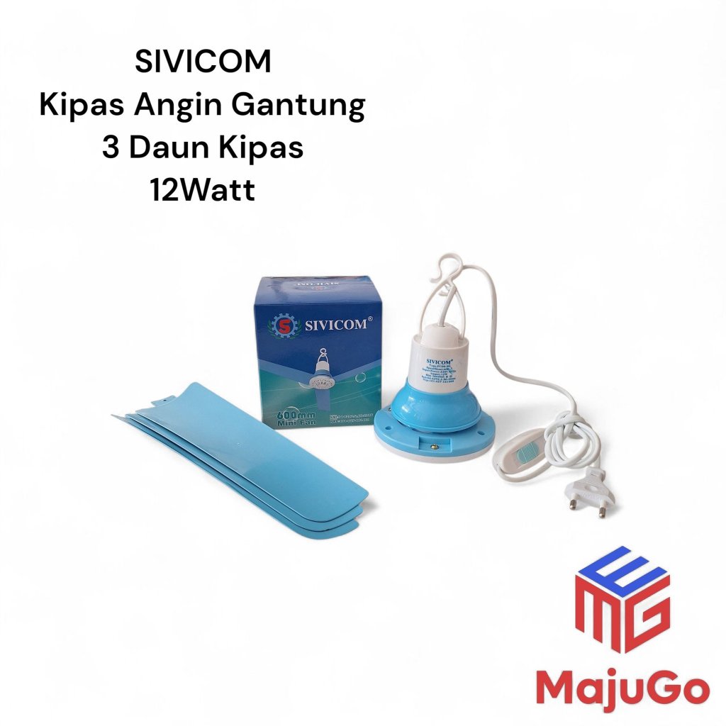 Kipas Angin Gantung Mini Fan SIVICOM 12W