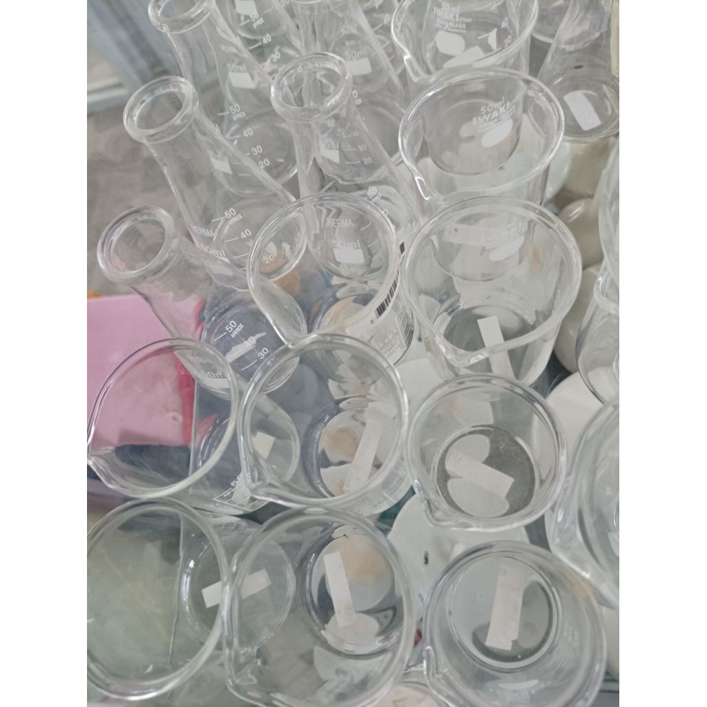 Beaker Glass IWAKI-IWAKI PYREX- Beaker Glass Pyrex