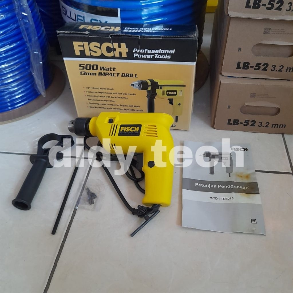 MESIN BOR 13mm IMPACTDRILL FISCH