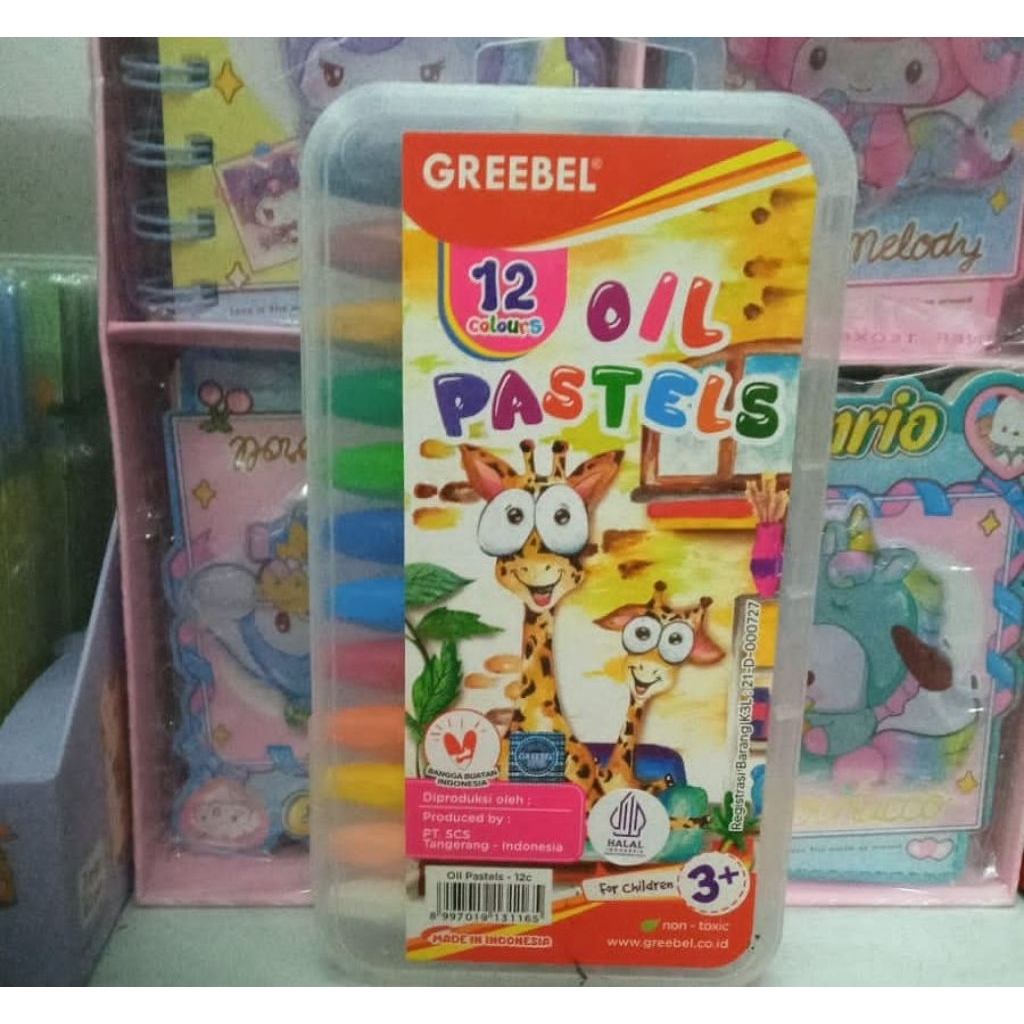 

Crayon Oil pastels Greebel