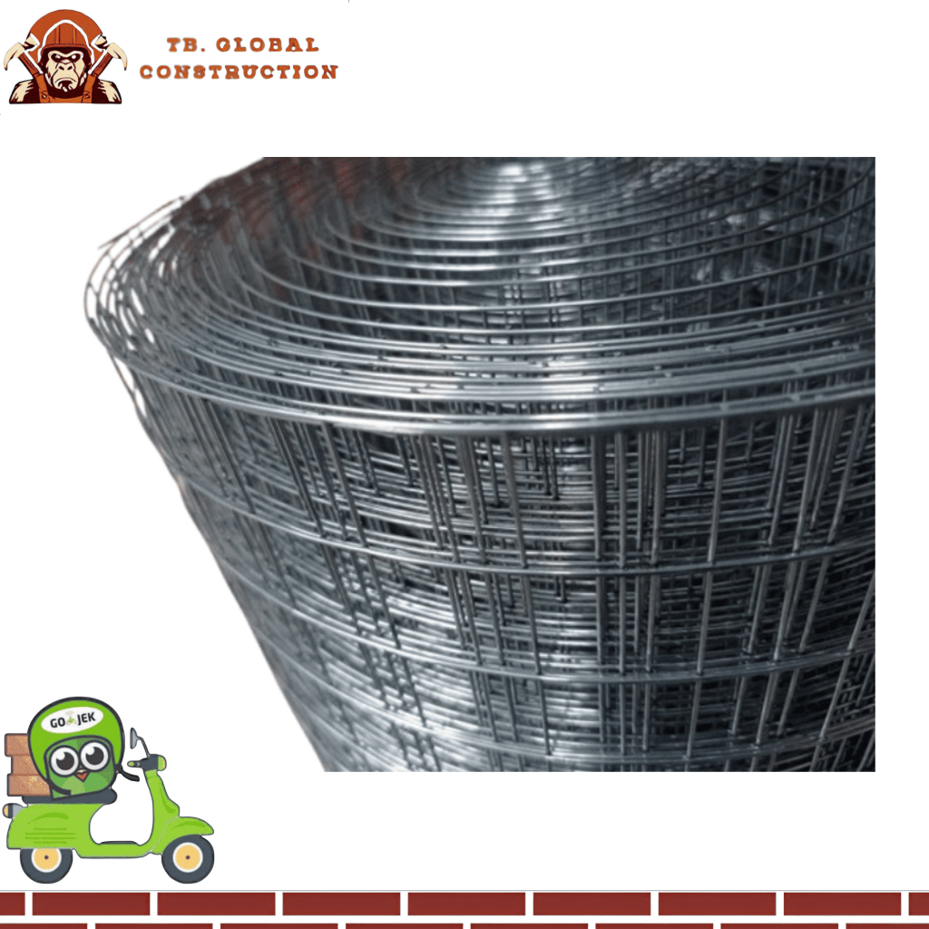 Kawat Loket Galvanis 1 inch / Kawat Ram Galvanis 1 Inch Per roll