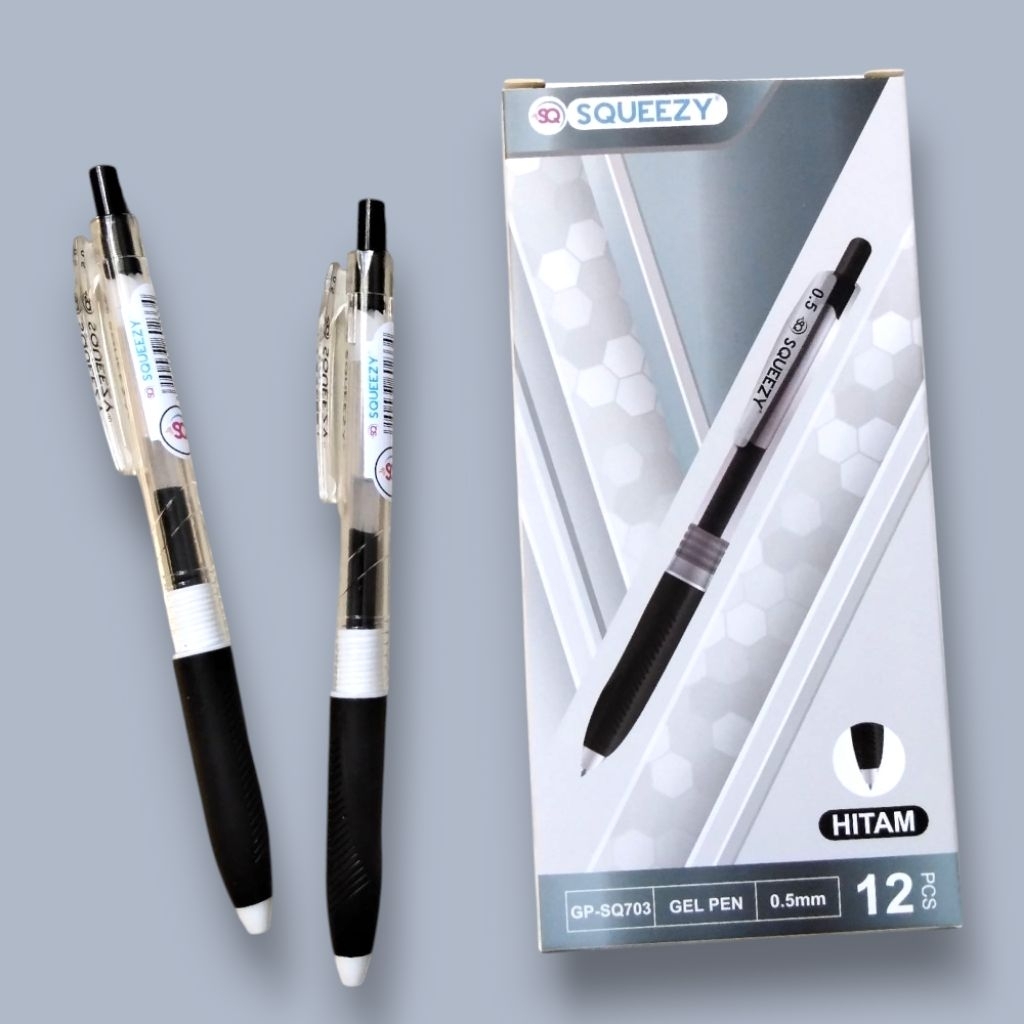 

Pen Gel Squeezy GP-SQ703 (Isi 12 pcs)