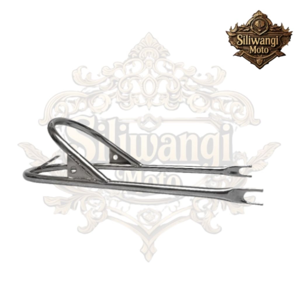 Behel British Grabrail Custom British Style Backrack British Rak Belakang British RearRack British