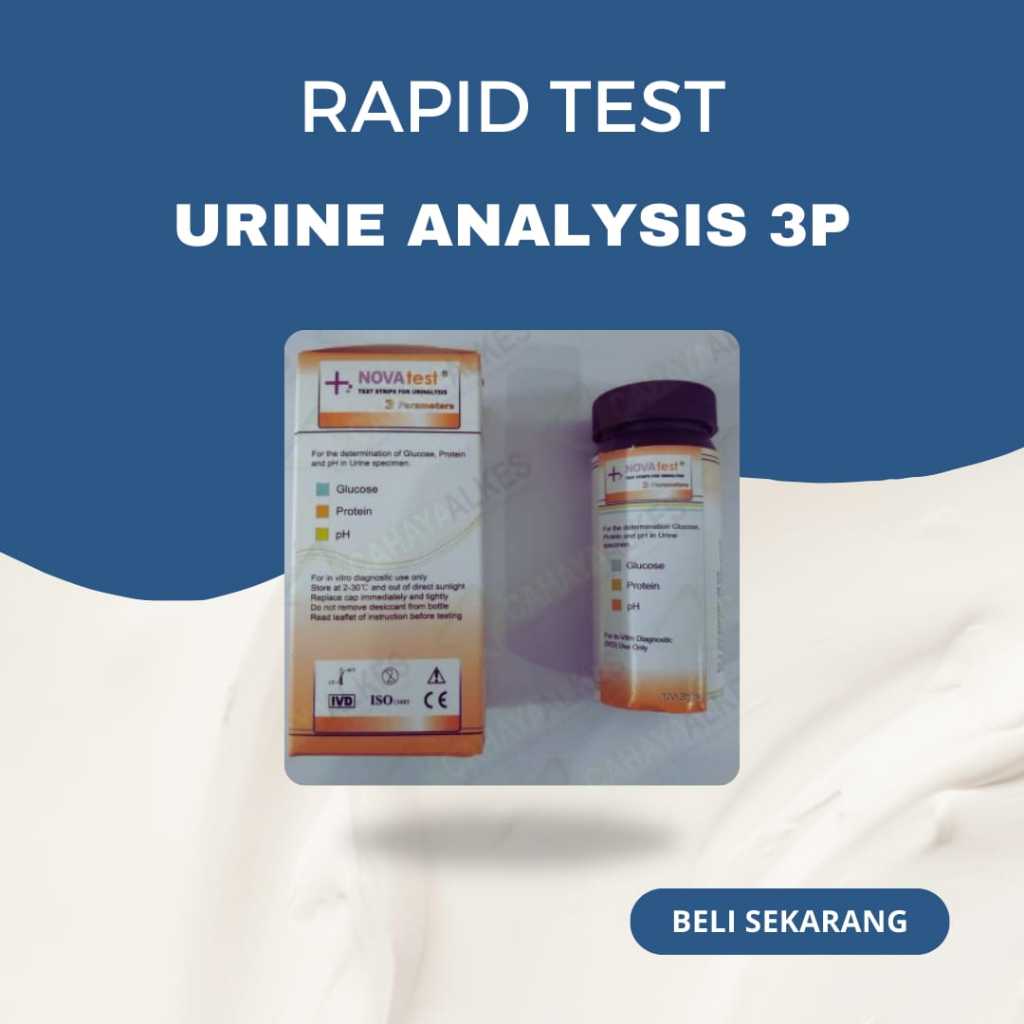 Strip Urine 3P Test Nova Murah