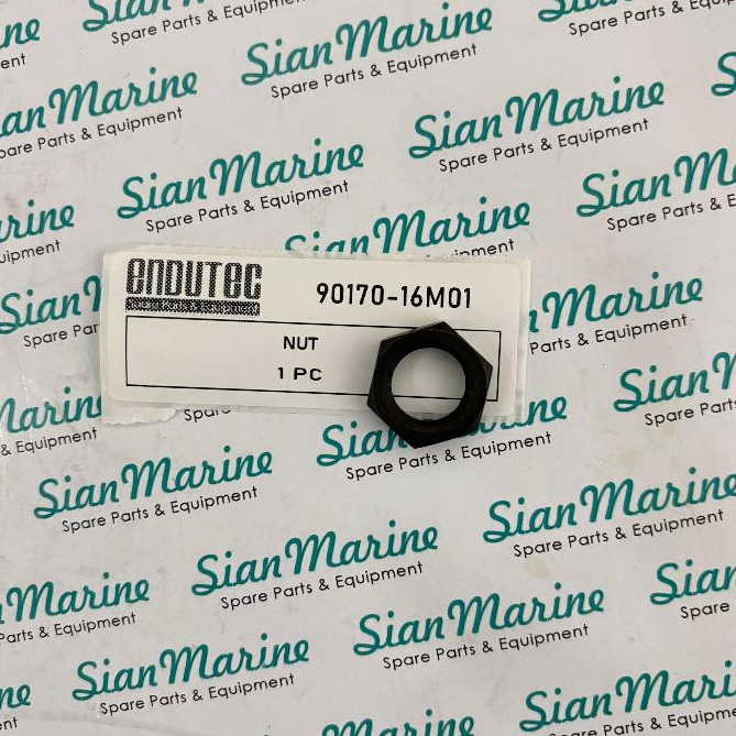 90170-16M01 NUT 25-200PK / SPAREPART/ SUKU CADANG MESIN TEMPEL 25-200PK