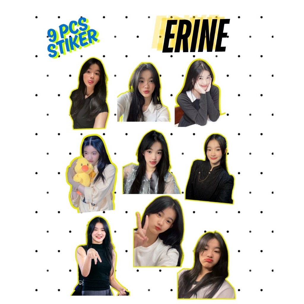 

[ISI 9] Stiker JKT48 ERINE Waterproof Vinyl Doff – Kualitas Premium