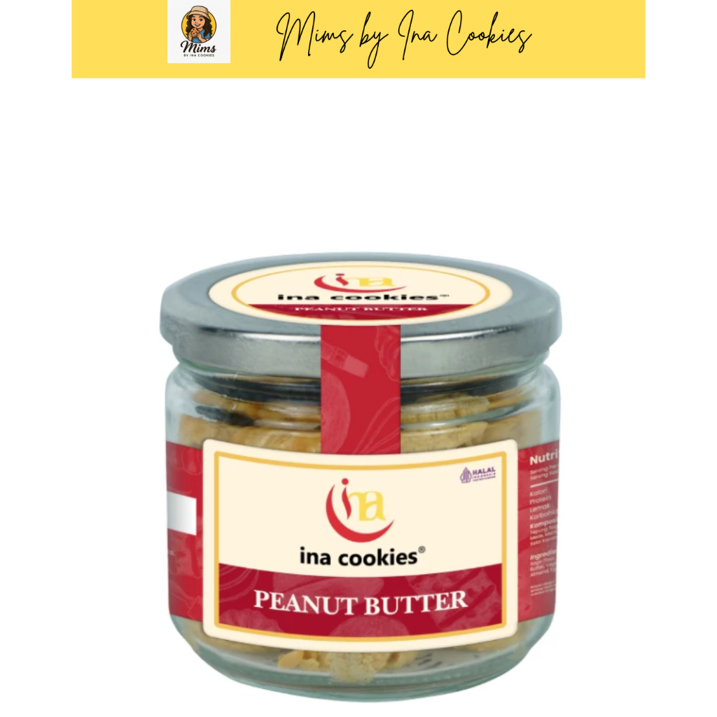 

Ina Cookies Peanut Butter JAR