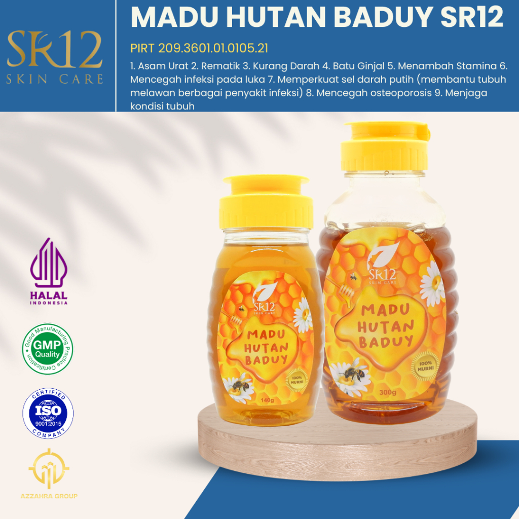 

Madu Hutan Baduy SR12 Madu Hutan Asli Melancarkan Pencernaan dan Sumber Energi