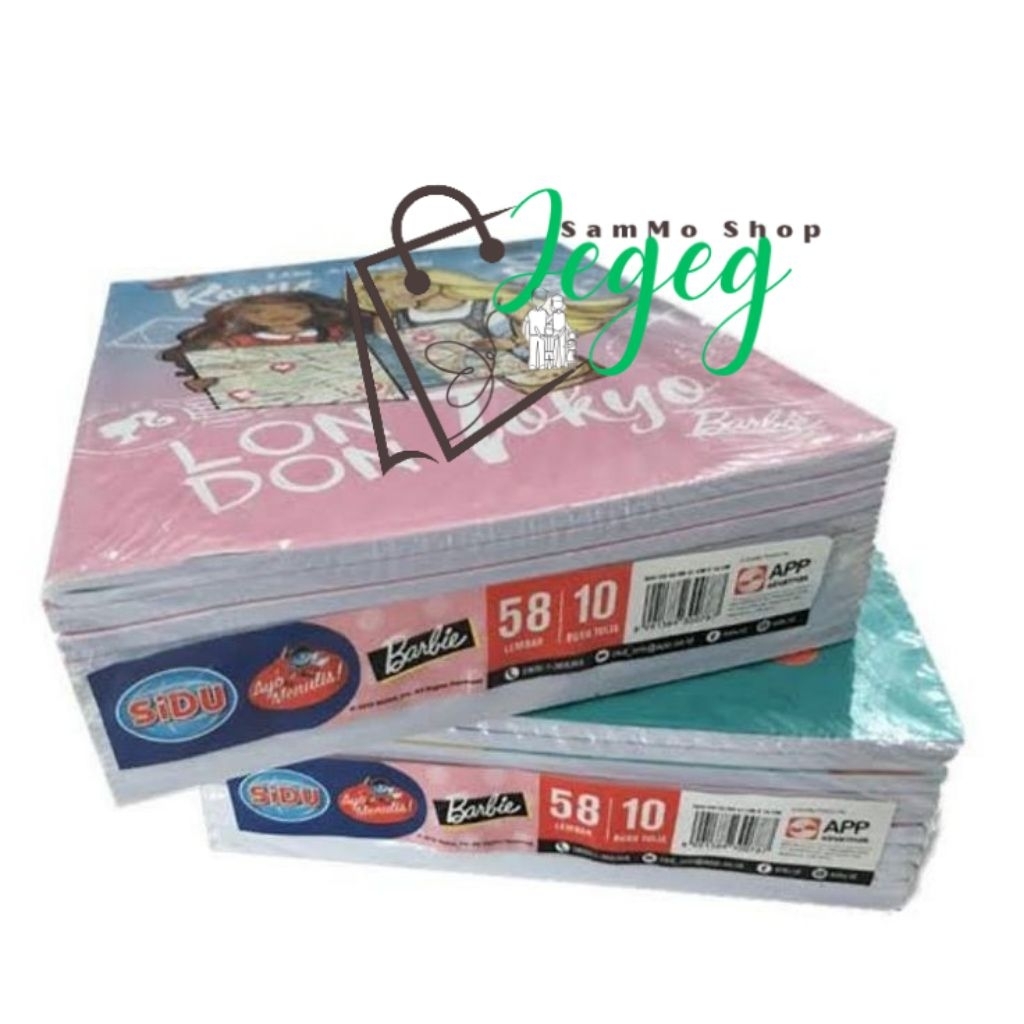 

1 (pcs) BUKU TULIS SINAR DUNIA (SiDU) isi 58 lembar/ecer satuan