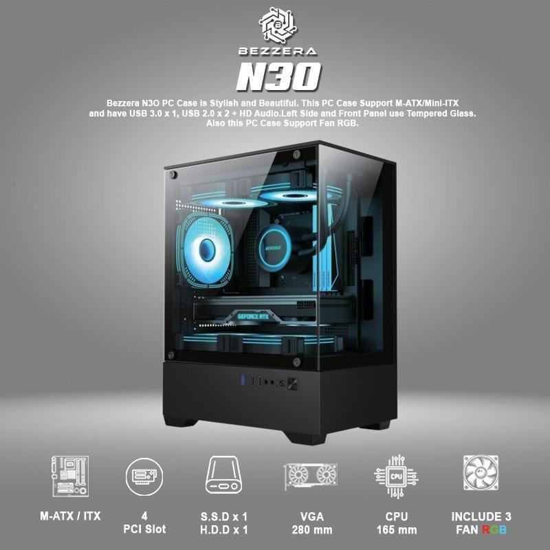 PC RAKITAN GAMING INTELCore i5-10400F / GTX 750Ti 4GB / RAM 16GB DDR4 / SSD 512GB