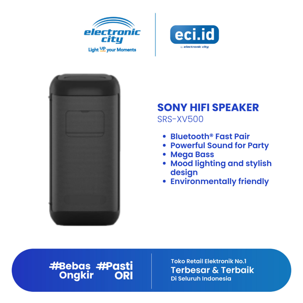 Sony HiFi Speaker Bluetooth - SRS-XV500