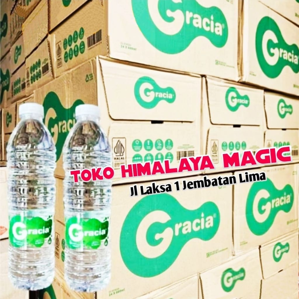 

Air minum Gracia 600 ml